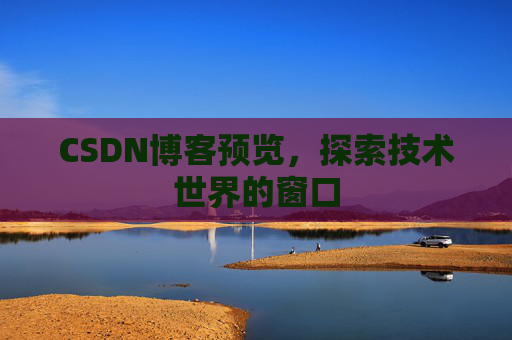 CSDN博客预览,探索技术世界的窗口